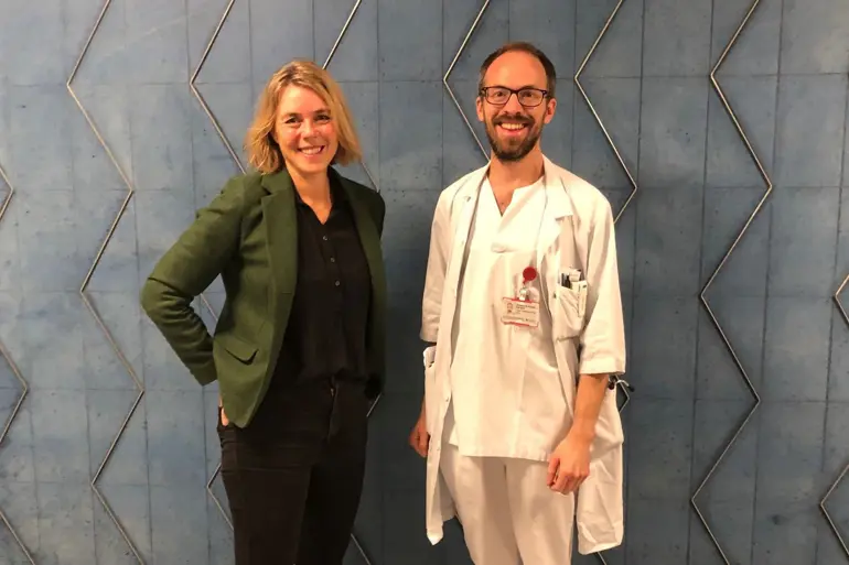 Foto av Therese Standal og Tobias S. Slørdahl